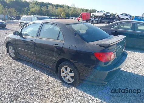 2004 Toyota Corolla S из США, поврежденный, VIN 1NXBR32E84Z227715